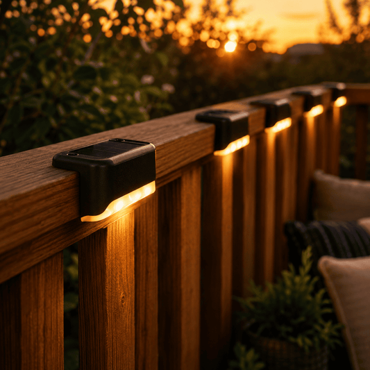 Dorek - Solar Outdoor Step Light IP44 8-10h Warm or Cool White