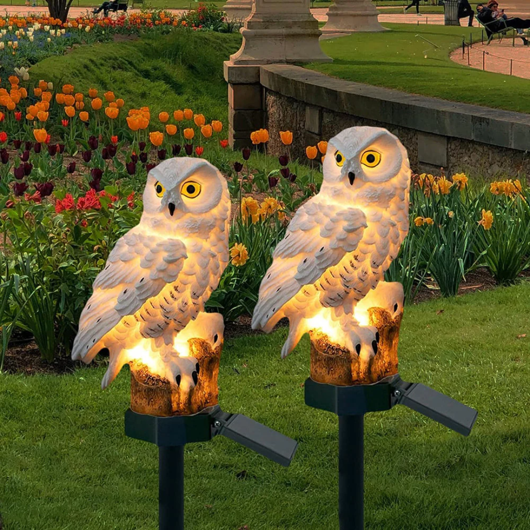 OwlGlow owl design detail