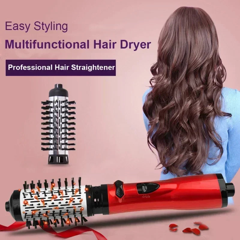 3-in-1 Air Styler Brush - Hot Brush Styler for Drying, Curling & Straightening