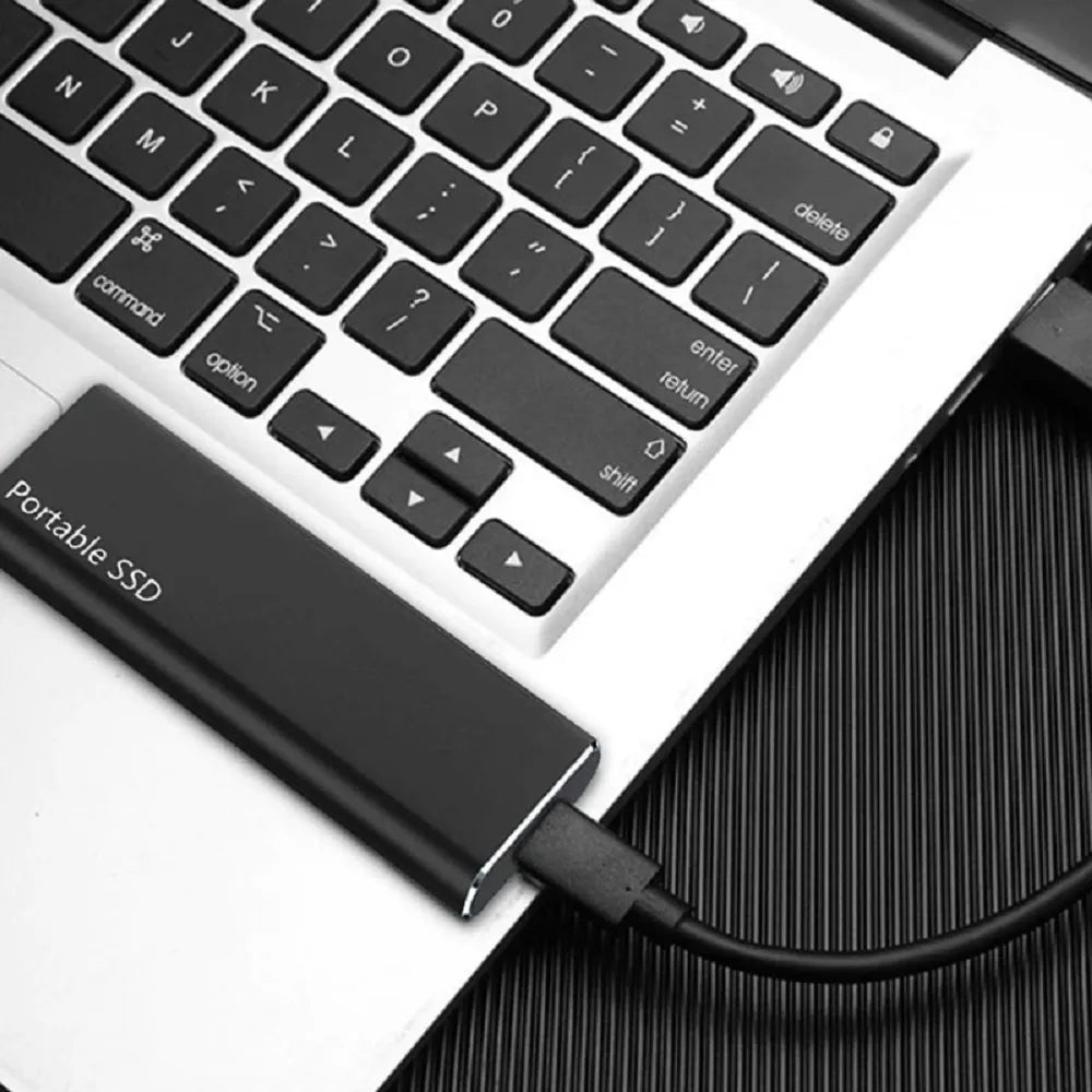 4TB USB-C External Hard Drive - Portable Storage for Mac & PC