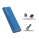 4TB USB-C External Hard Drive - Portable Storage for Mac & PC