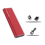 4TB USB-C External Hard Drive - Portable Storage for Mac & PC