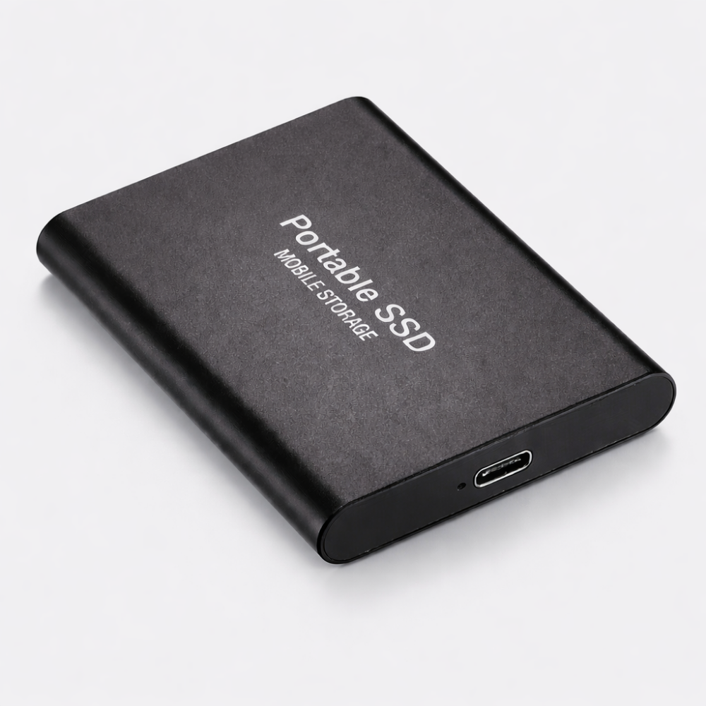 512GB Portable SSD External Drive - Fast USB-C Storage