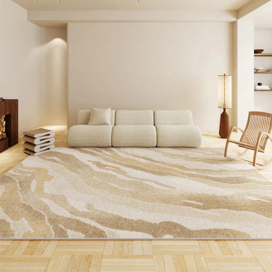 ATELIER-TIBET - Japanese Marbled Non-Slip Rug for Modern Spaces