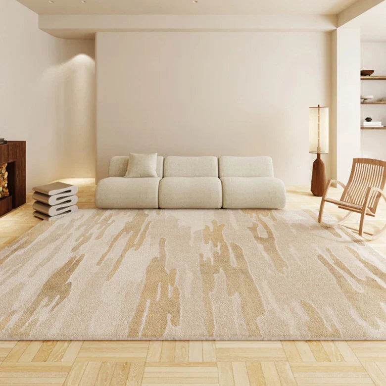 ATELIER-TIBET - Japanese Marbled Non-Slip Rug for Modern Spaces