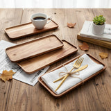 AcaciaEdge - Large Acacia Wood Cutting Board with Juice Grooves