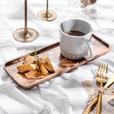 AcaciaEdge - Large Acacia Wood Cutting Board with Juice Grooves
