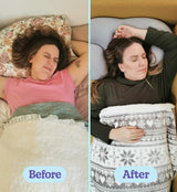 Adaptive Sleep Pillow for Side Sleepers - Best Pillows with Cooling Micro Airballs