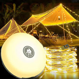 AdventurePro - 4-in-1 Retractable Camp Light with Magnetic Attachments