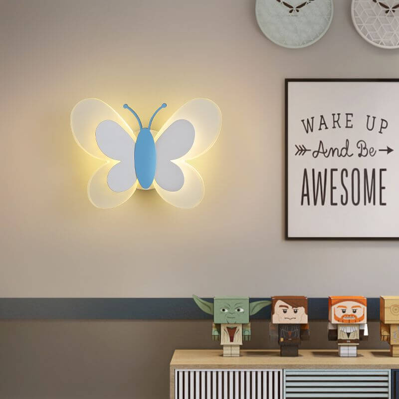 AeroLume Butterfly Wall Light - Unique LED Sconce Lamp for Home Decor