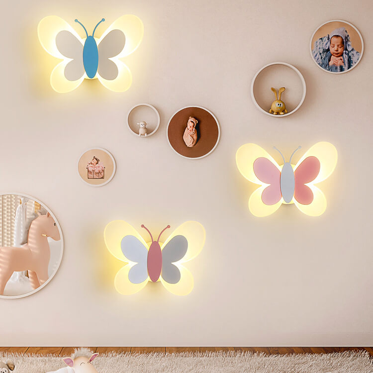 AeroLume Butterfly Wall Light - Unique LED Sconce Lamp for Home Decor