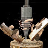 Ahede Firewood Drill Bit - Efficient Wood Splitting Tool
