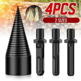 Ahede Firewood Drill Bit - Efficient Wood Splitting Tool