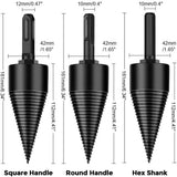 Ahede Firewood Drill Bit - Efficient Wood Splitting Tool