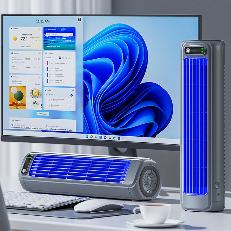 AirWave Portable Air Conditioner - Cordless & Rechargeable Cooling Unit