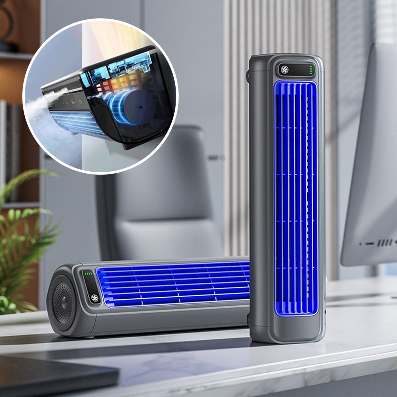AirWave Portable Air Conditioner - Cordless & Rechargeable Cooling Unit