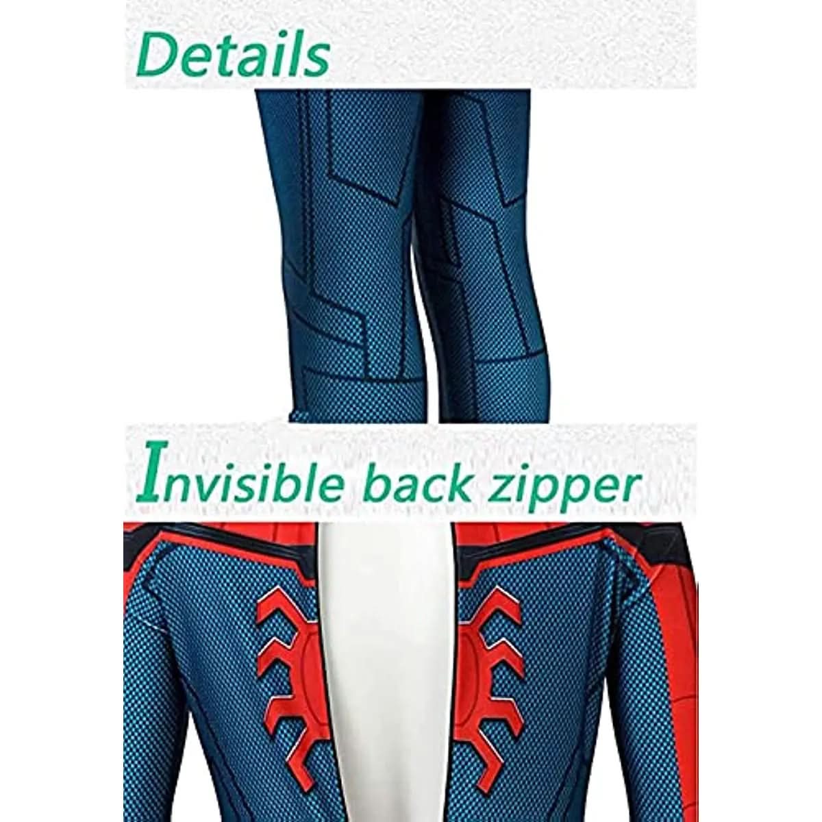 Arachnid Hero - Full Body Superhero Costume with Mask for Kids & Adults