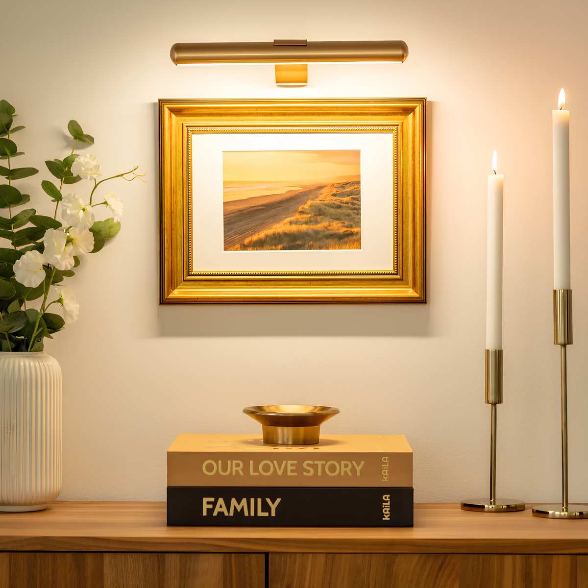 ArtGlow - Wireless LED Picture Light with Remote & Dimming