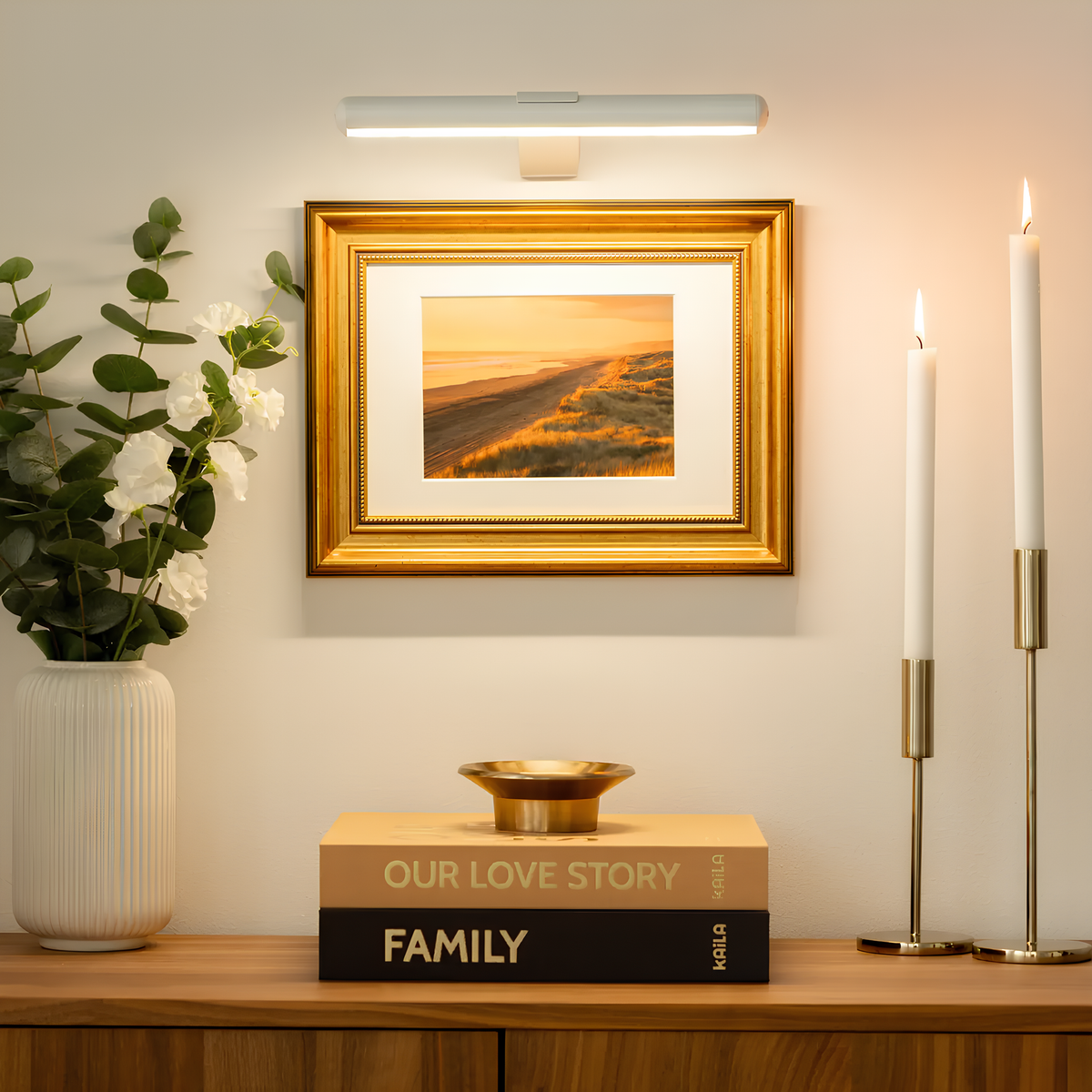 ArtGlow - Wireless LED Picture Light with Remote & Dimming