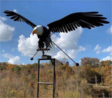 Artistic Metal Bird Wind Generator - Unique Garden Decor Ornaments