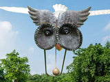 Artistic Metal Bird Wind Generator - Unique Garden Decor Ornaments