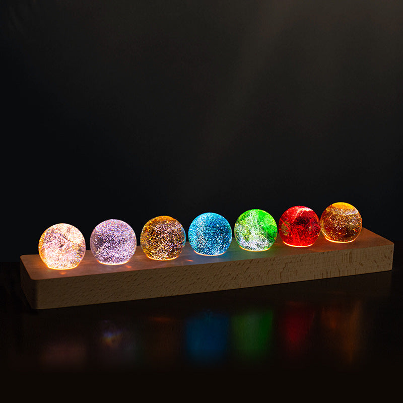 AuraGlow - Hypnotic Cosmic Lamp for Calming Ambiance