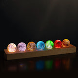AuraGlow - Hypnotic Cosmic Lamp for Calming Ambiance
