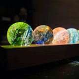 AuraGlow - Hypnotic Cosmic Lamp for Calming Ambiance