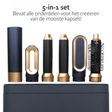AuraStyle - 5-in-1 Ionic Hair Styler with Interchangeable Tips