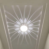 Aurora - LED Ceiling Lamp with Elegant Pattern Projection
