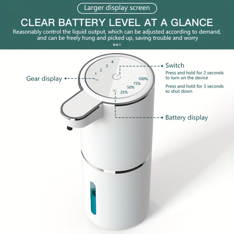Automatic Touchless Foam Soap Dispenser - Wall Mounted Hygienic Solution for Kitchen & Bathroom
