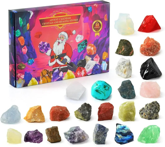 Ava - 24-Day Natural Crystal Advent Calendar