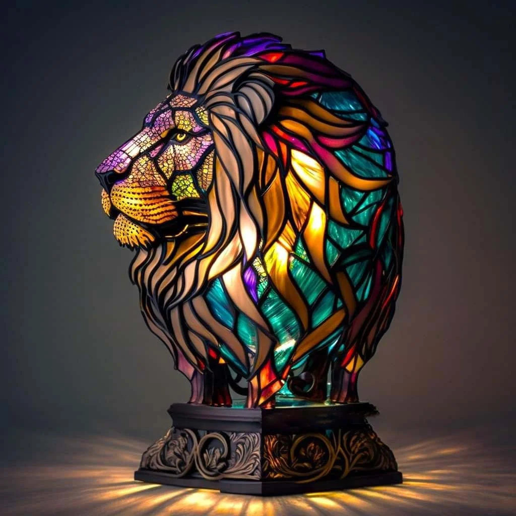 BeastiGlow - Handcrafted Illuminated Animal Art Lamp