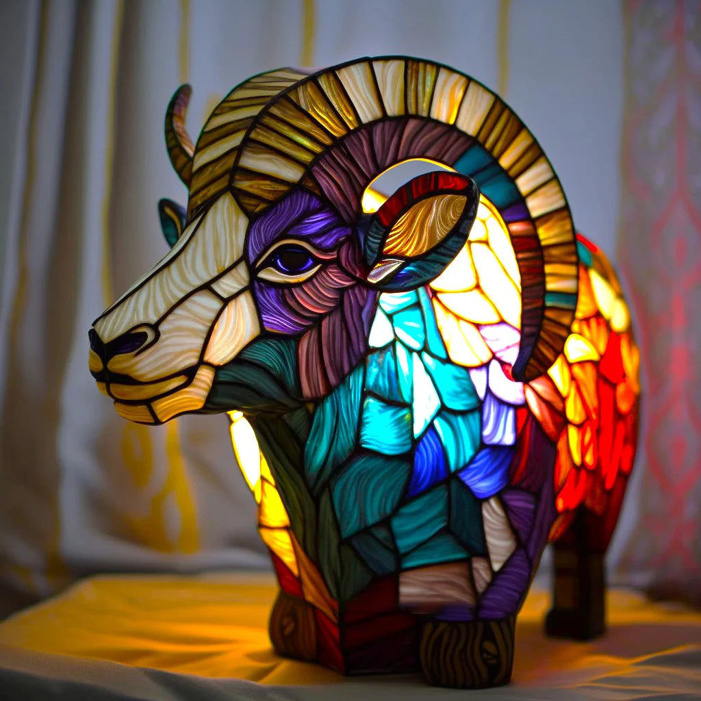 BeastiGlow - Handcrafted Illuminated Animal Art Lamp