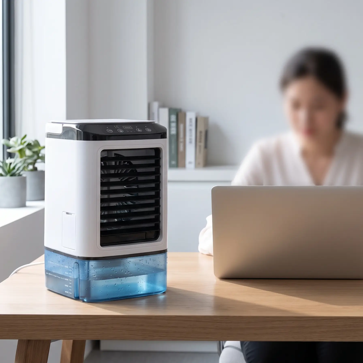 3-Speed Portable Air Conditioner with Ultrasonic Cooling
