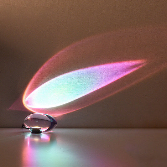 Creative Crystal Projection LED Table Lamp