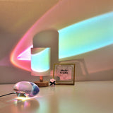 Creative Crystal Projection LED Table Lamp