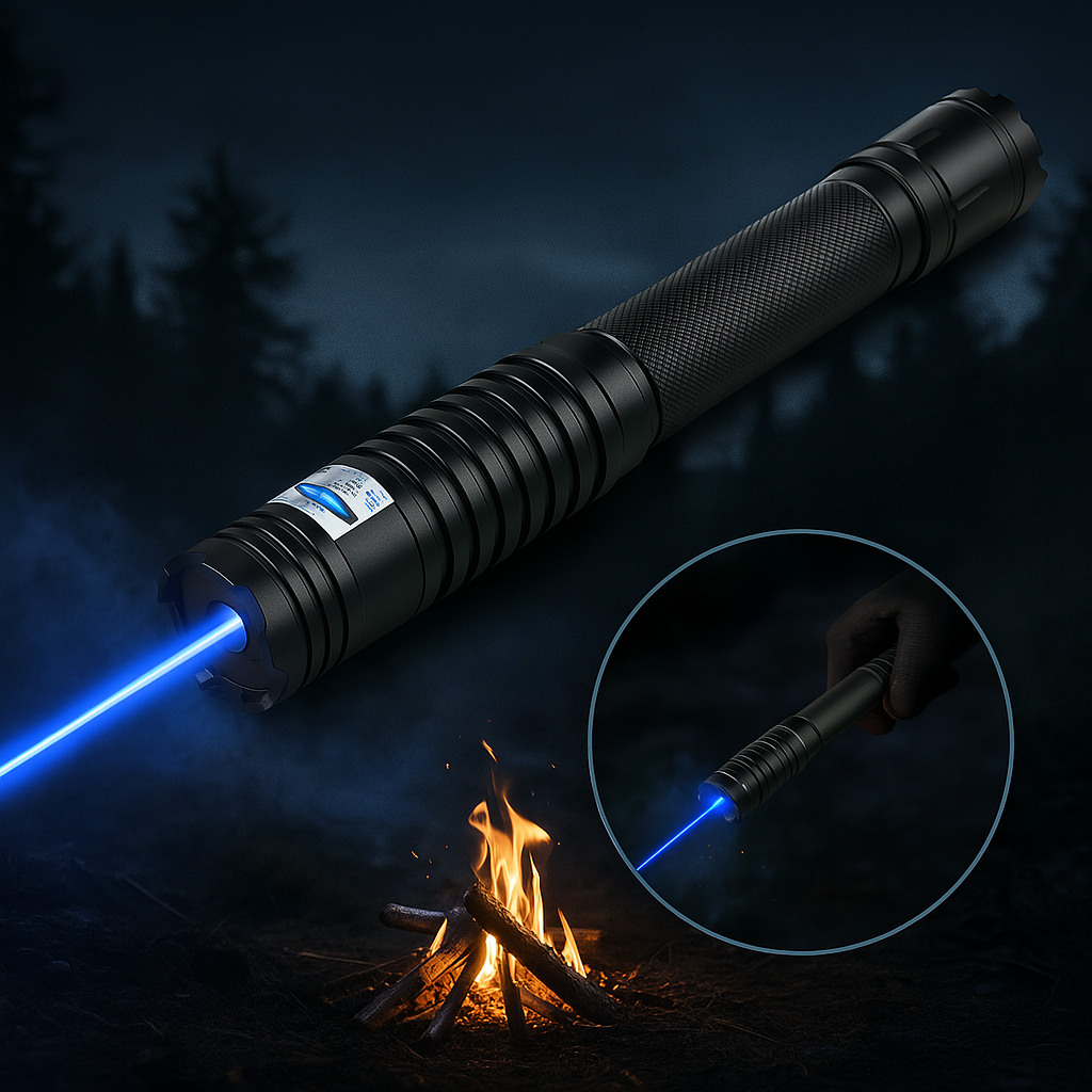 BowLift - High-Intensity Blue Beam Laser Torch with 5000m Range