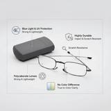 BowLift - Portable Folding Reading Glasses with Case