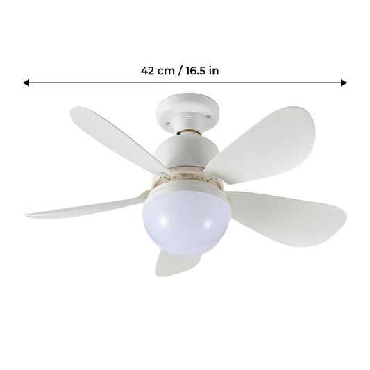 BreezeLux Modern Ceiling Fan with Adjustable Lights - Easy Installation