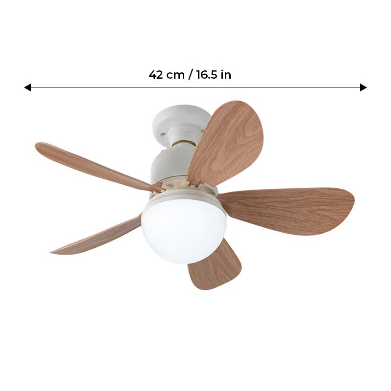 BreezeLux Modern Ceiling Fan with Adjustable Lights - Easy Installation