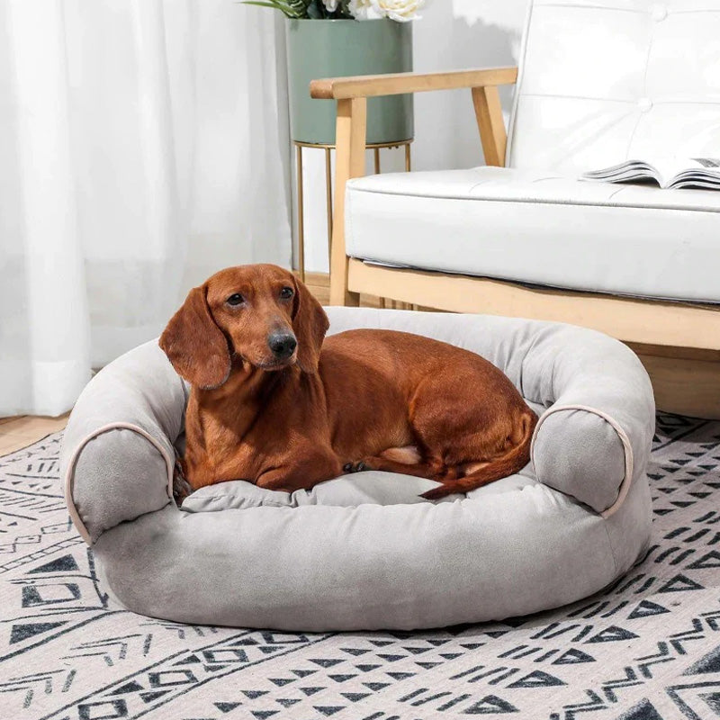 CalmPaw - Orthopedic Dog Sofa Bed with Extra Padding for Comfort
