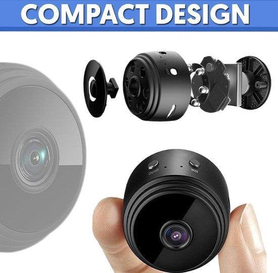 CamSpy - HD 1080P Mini Wireless Security Camera with Night Vision