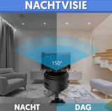CamSpy - HD 1080P Mini Wireless Security Camera with Night Vision