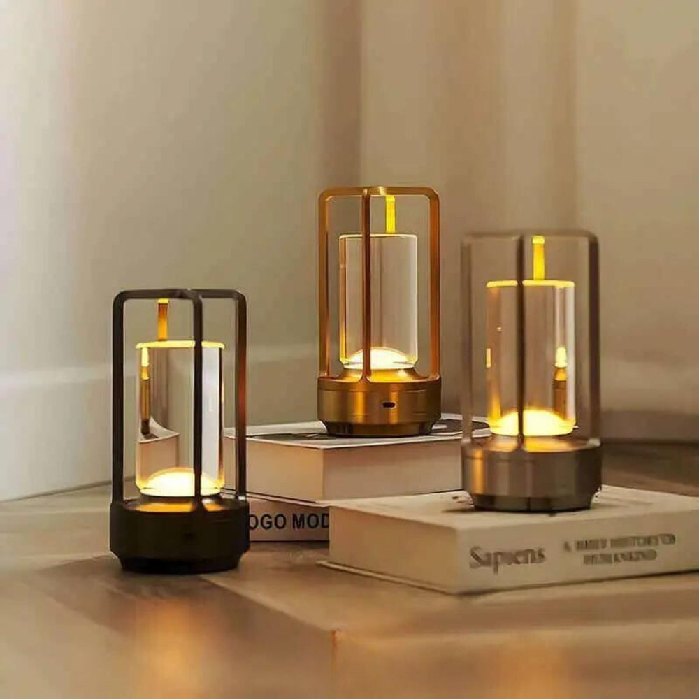 Casa Nordic - Cordless Rechargeable Crystal Lantern