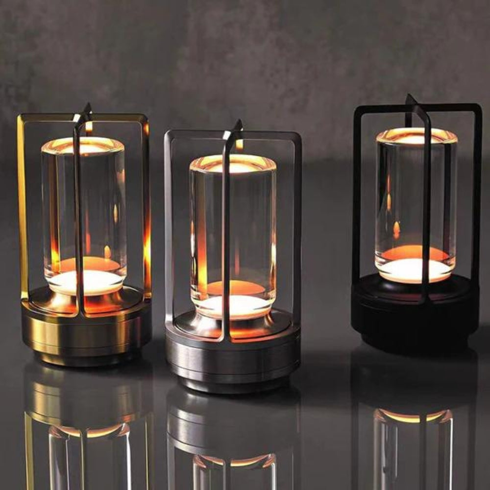 Casa Nordic - Cordless Rechargeable Crystal Lantern