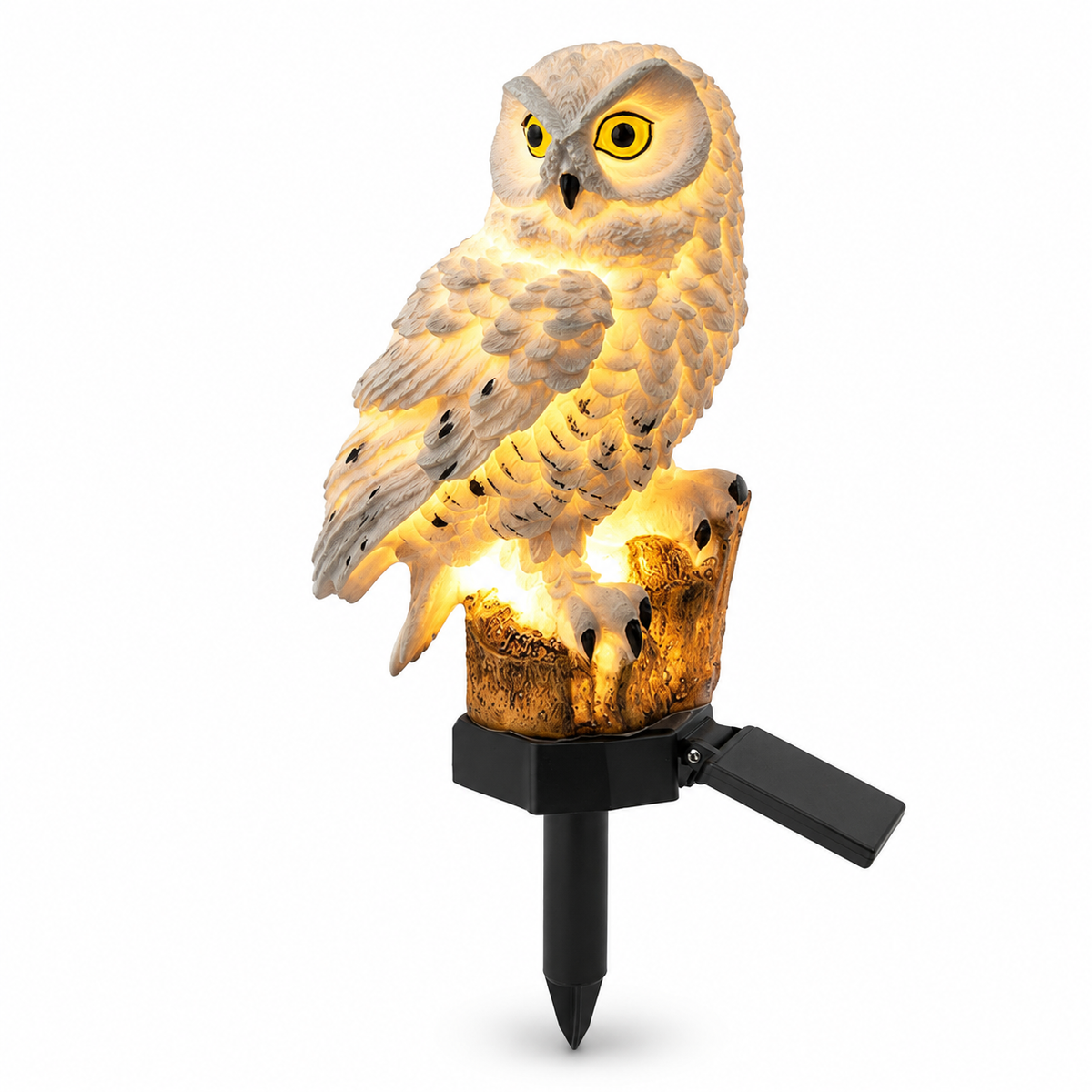 OwlGlow - Solar Garden Stake Light Decorative Owl Pathway