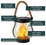 Fire Seed - Solar Outdoor Flame Illusion Lantern
