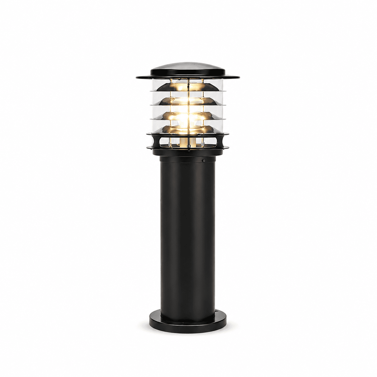 Oriva - Outdoor LED Bollard Light IP65 Solar or Hardwired