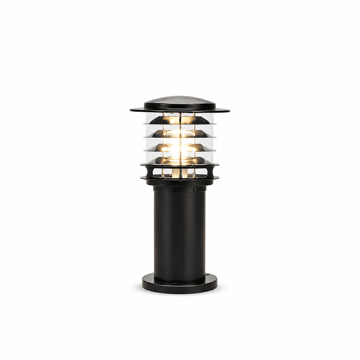 Oriva - Outdoor LED Bollard Light IP65 Solar or Hardwired
